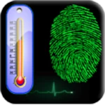 Logo of Fingerprint Thermometer Prank android Application 